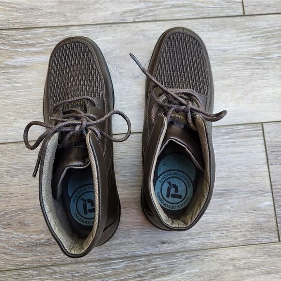 Women's Propet PEGGY Lace Up Boots BROWN 6 new without tags - Picture 4 of 8